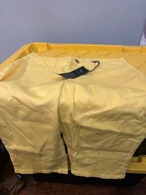 DG2 by Diane Gilman Sunny Yellow Bermuda Shorts